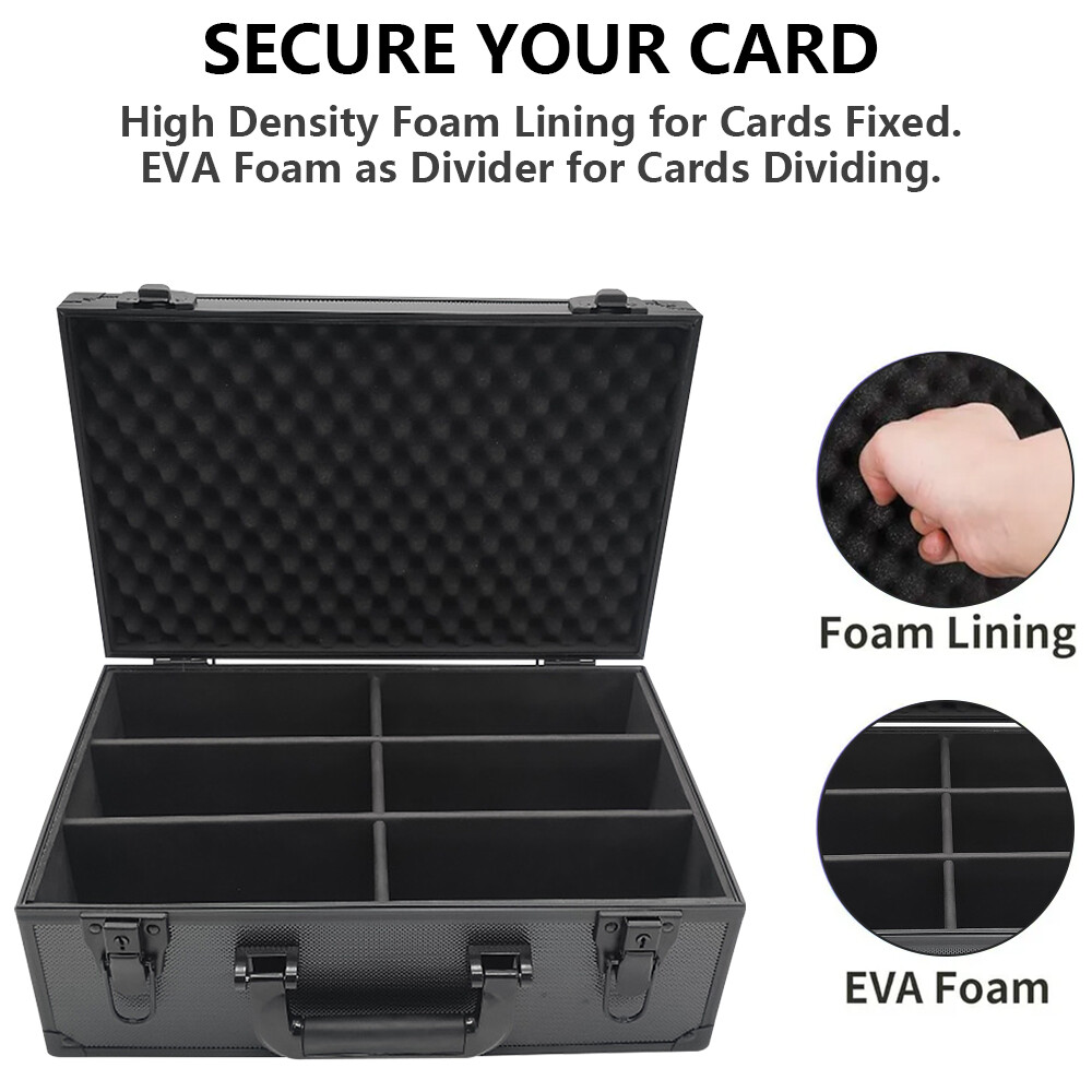 Toploader Storage Box 35pt Card Holder Hard Case For Trading Sports Cards