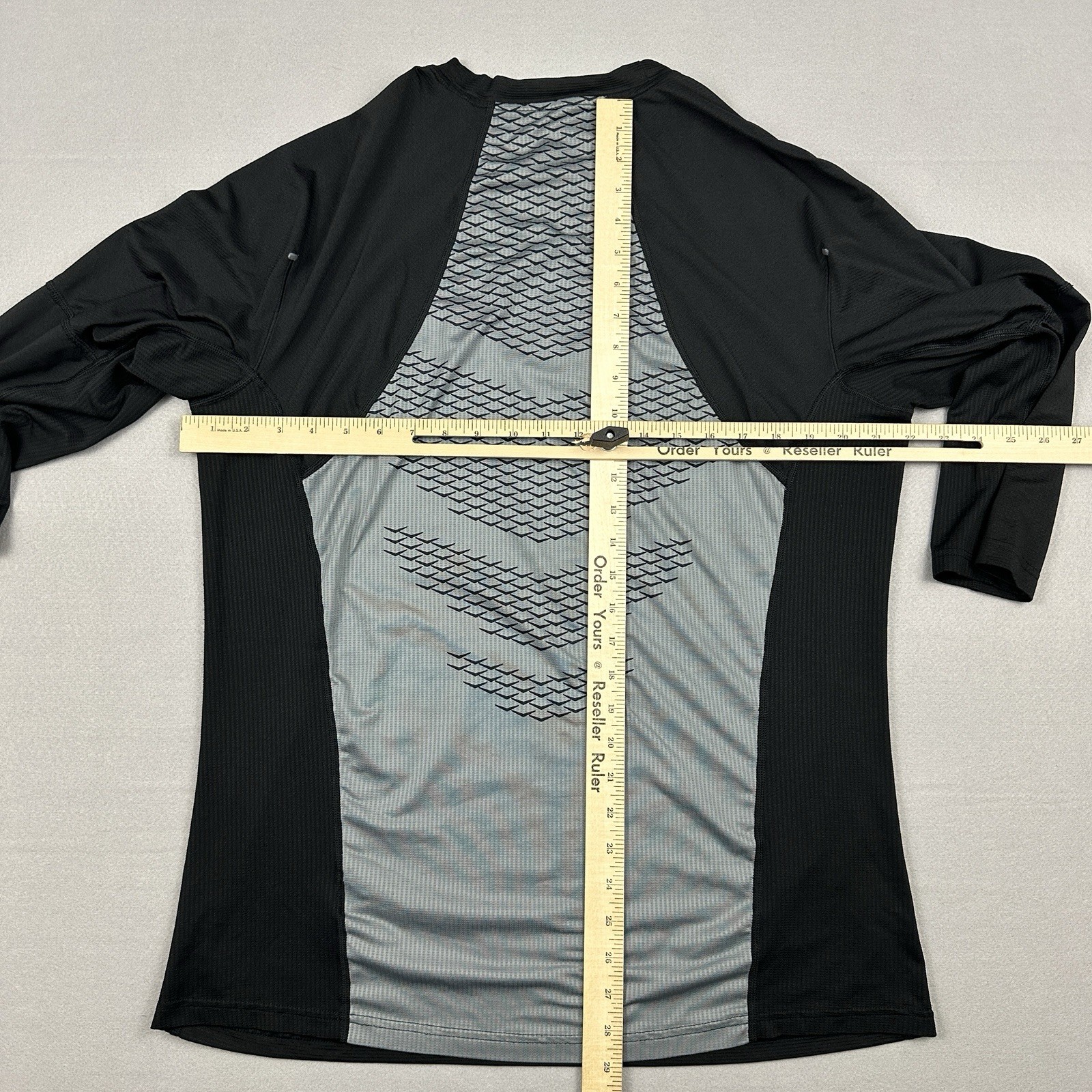 Vanderbilt Shirt Men Extra Large Black Solid Nike Pro Pullover Training NCAA XL