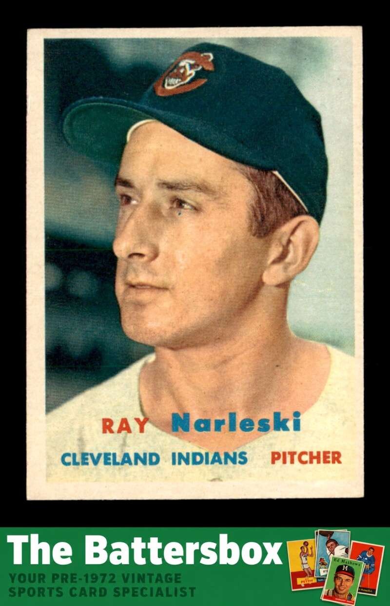 1957 Topps #144 Ray Narleski EX/EX+ X3768762