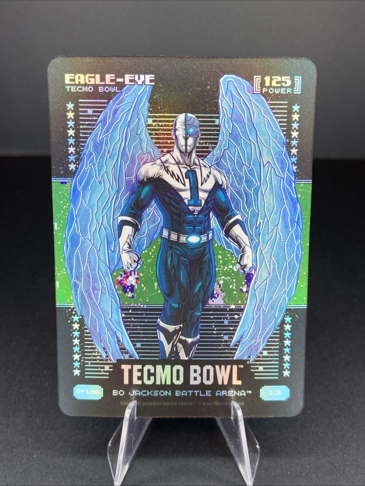 2026 Bo Jackson Battle Arena Tecmo Bowl Eagle-Eye Jalen Hurts ICE Battlefoil