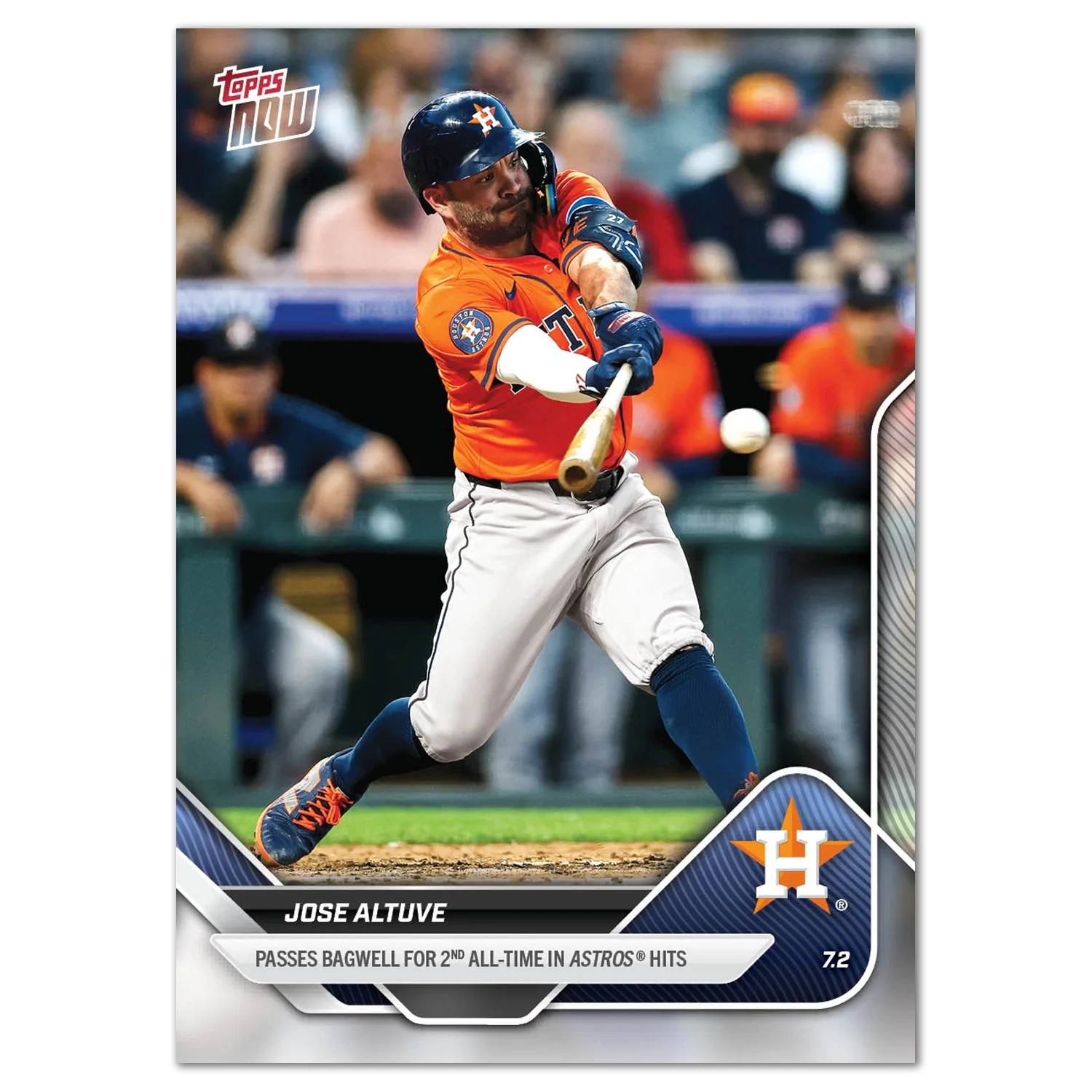 2025 MLB Topps Now #372 Jose Altuve Houston Astros – IN HAND