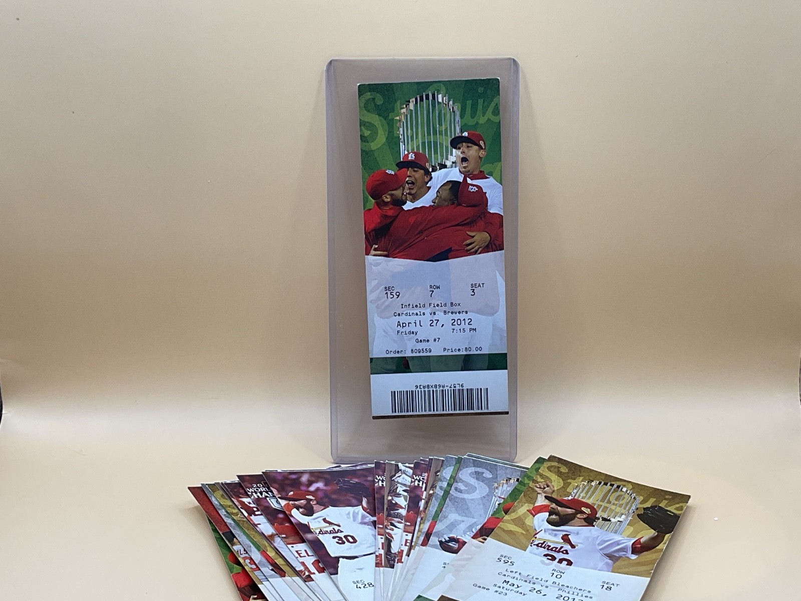 St Louis Cardinals 2012 season Ticket Stubs (Choose your Games!!)