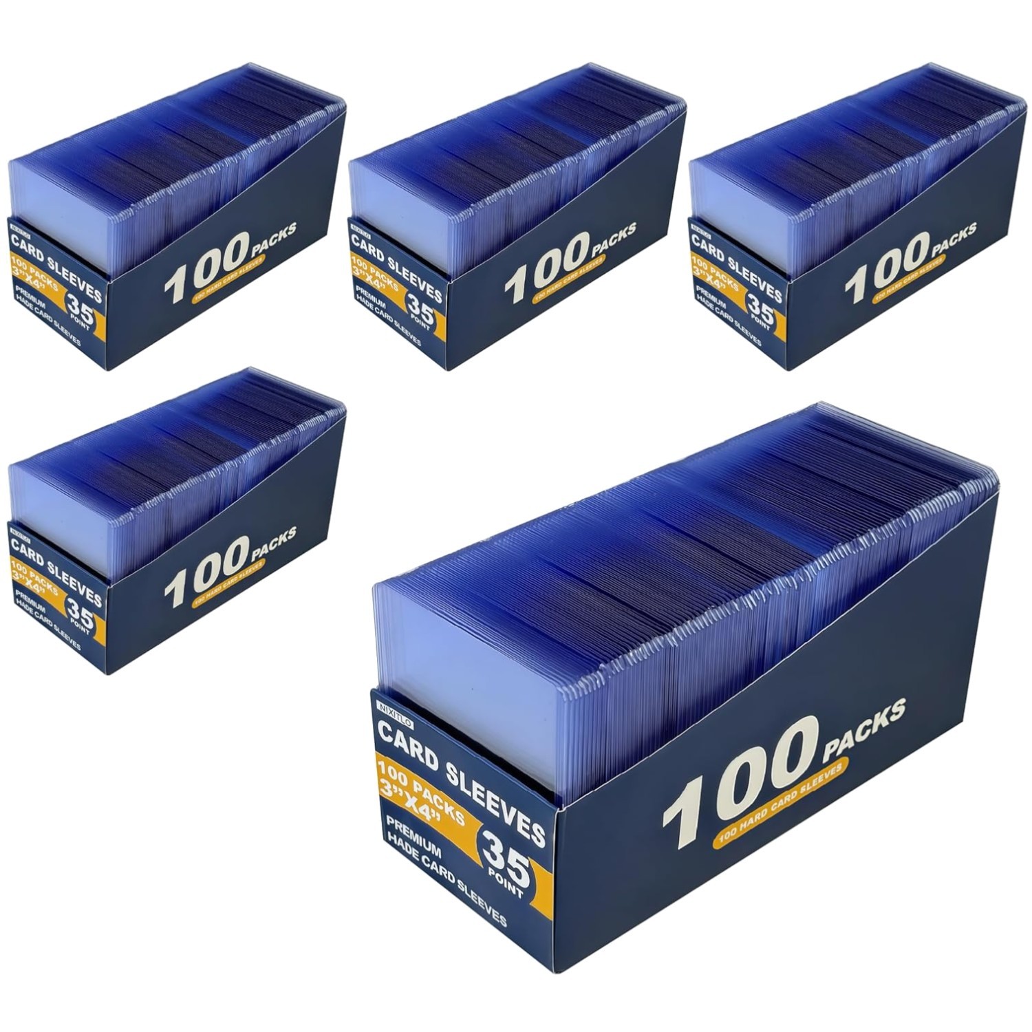 500 Standard 3 x 4 Card Sleeves – Protect & Preserve Your Trading Cards