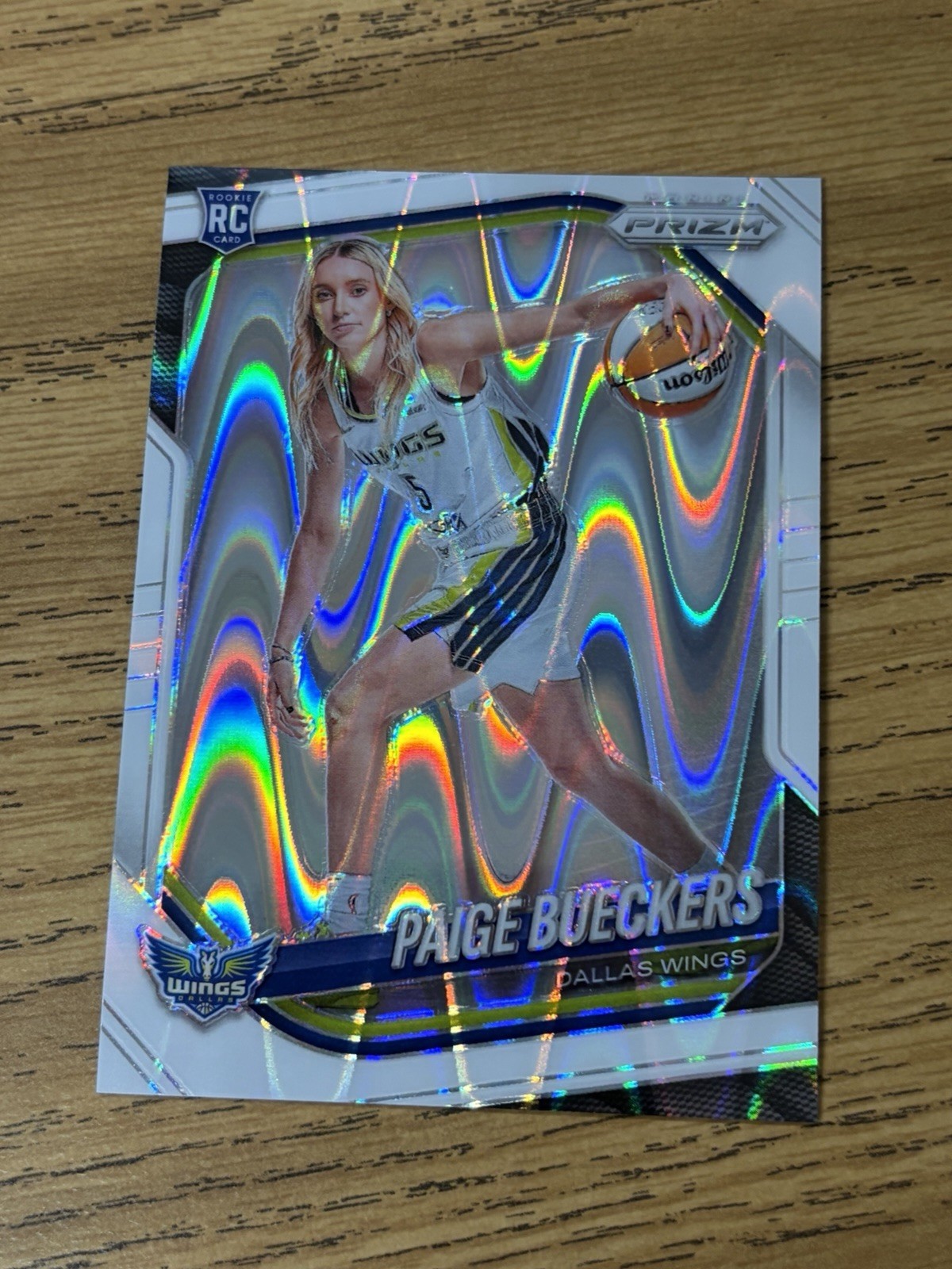2025 Panini Prizm WNBA Paige Bueckers White Seismic Prizm RC Variation #147 SP