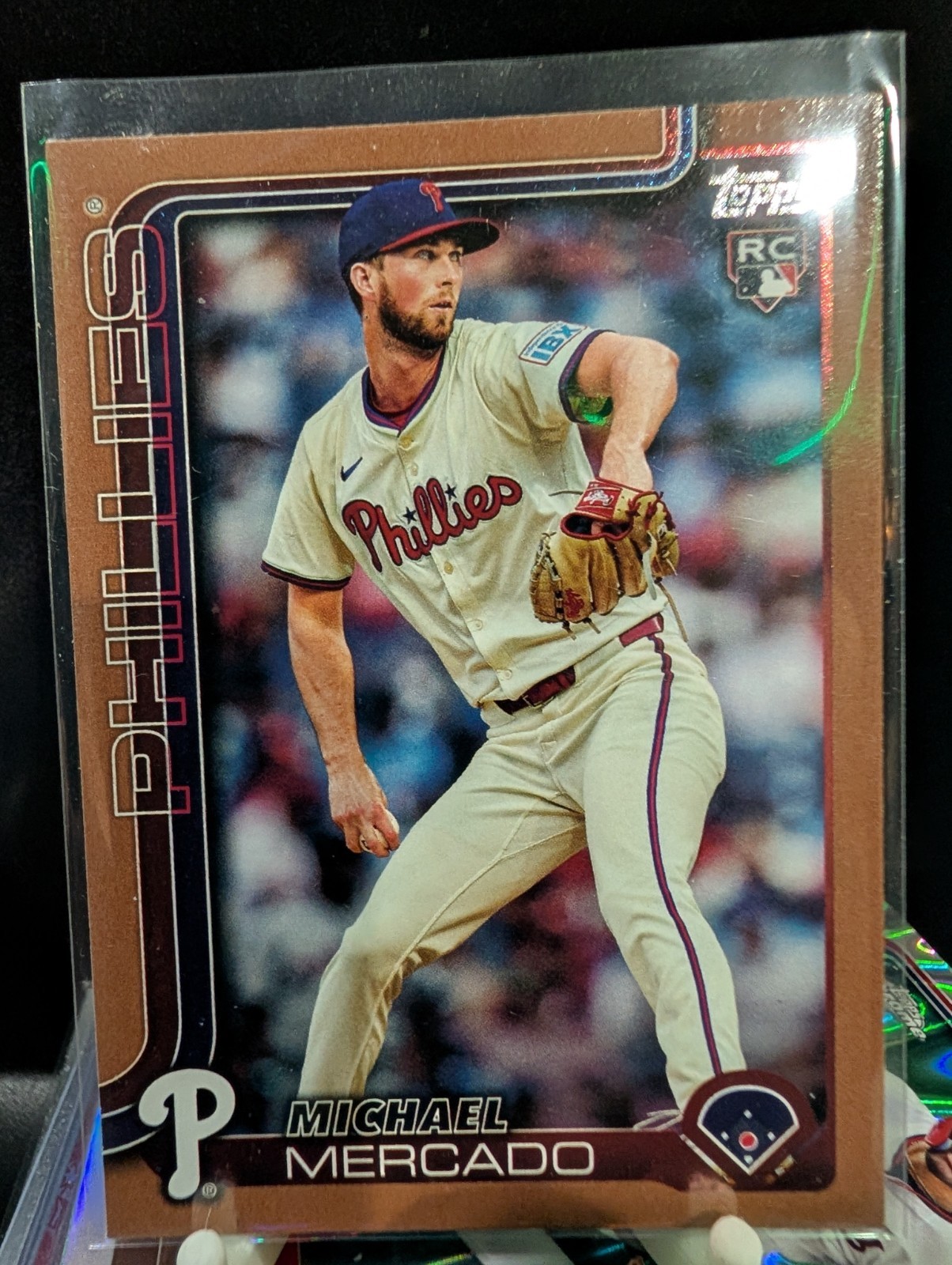 2025 Topps Series 2 – Michael Mercado #582 Gold /2025 (RC)