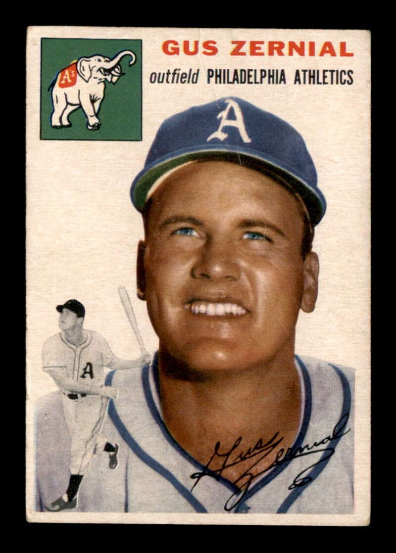1954 Topps #2 Gus Zernial VG/VGEX X3107819