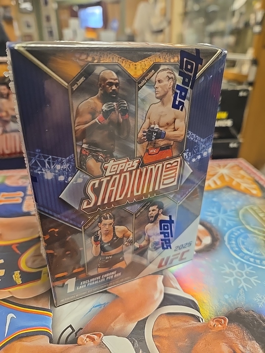 2025 Topps Stadium Club UFC Blaster Box Factory Sealed FASC