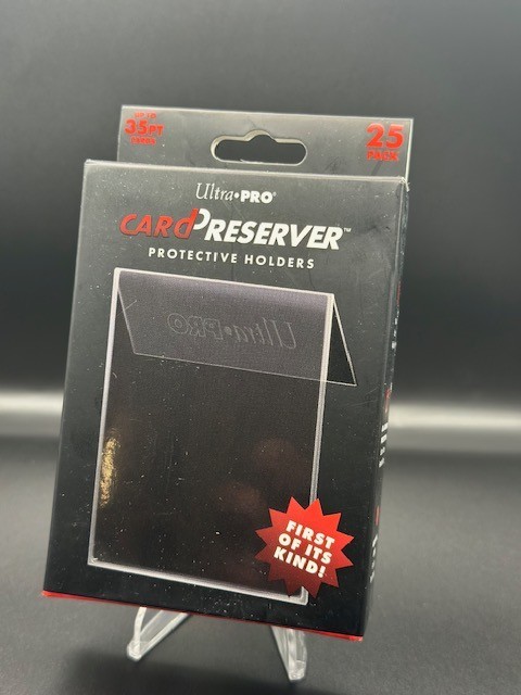 (25-Count) Ultra-Pro Card Preservers Resealable Hybrid Card Holder Semi Rigid