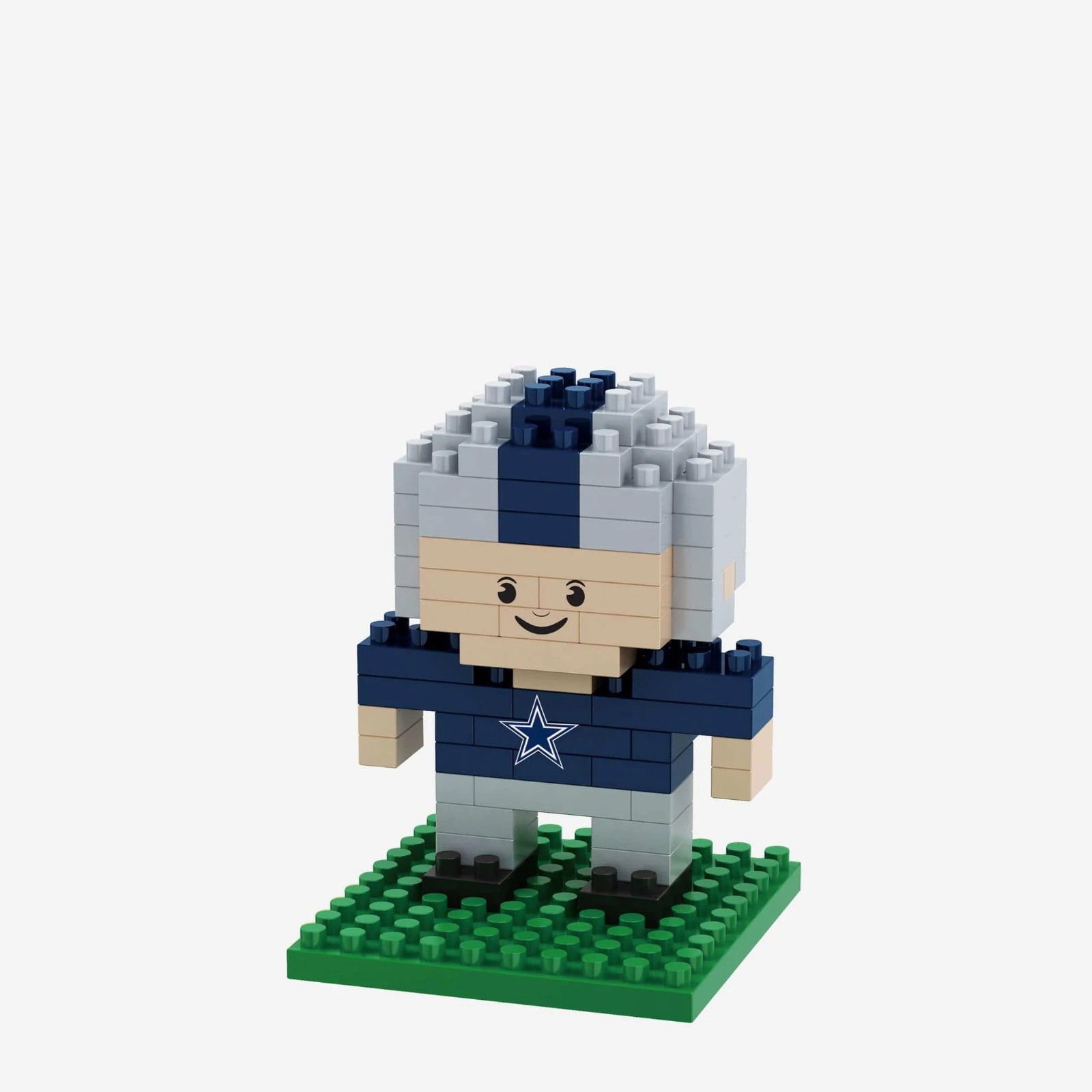 FOCO BRXLZ NFL Dallas Cowboys Player 3D Building Blocks Construction Toy 2.5in
