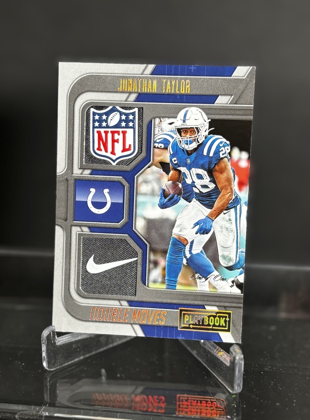 2022 Jonathan Taylor NFL Shield & Nike Logo Patch Jersey! 1/1 True One Of One!🔥