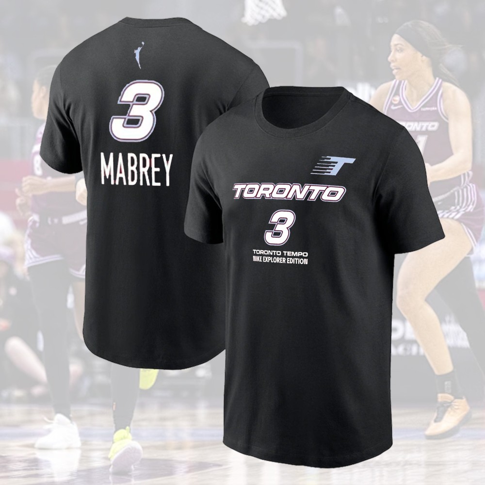 HOT NEW – Marina Mabrey #3 Toronto Tempo 2026 Player Name & Number For Fans