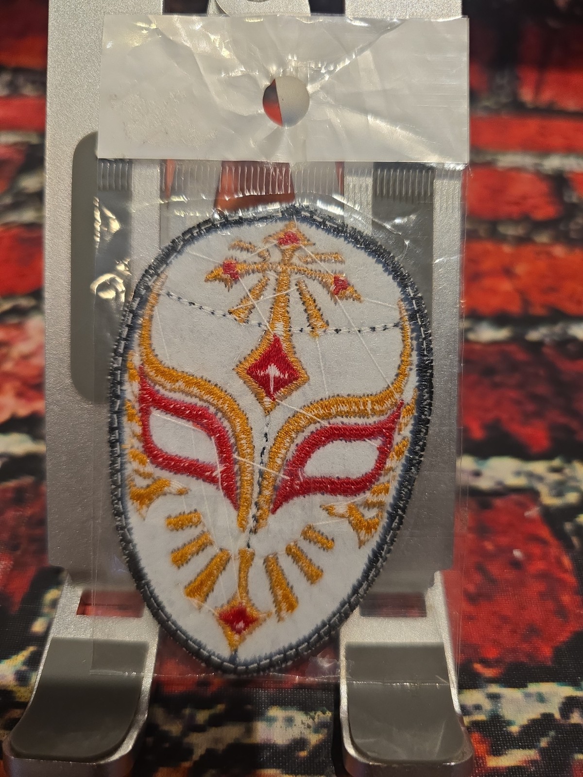 MISTICO Lucha Libre Mask Embroidered Patch – Iron On -3.5″ – MADE IN MEXICO