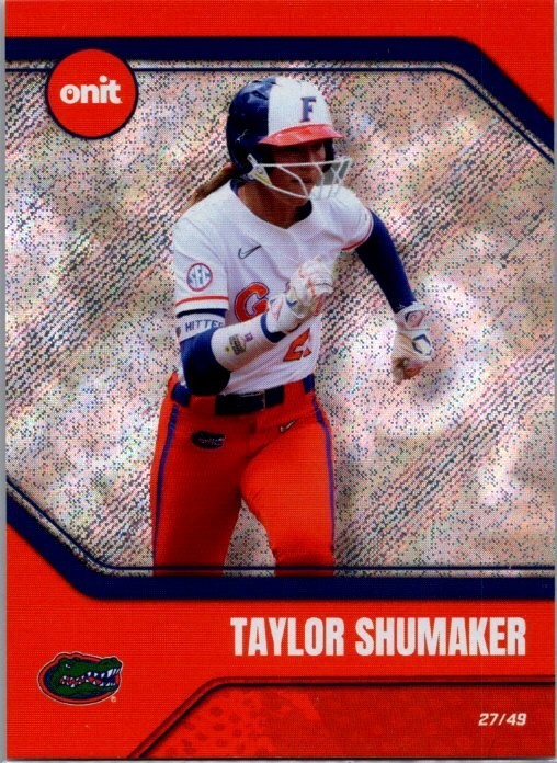 2026 ONIT NIL Florida Softball #B-14 Taylor Shumaker Platinum Parallel 27/49