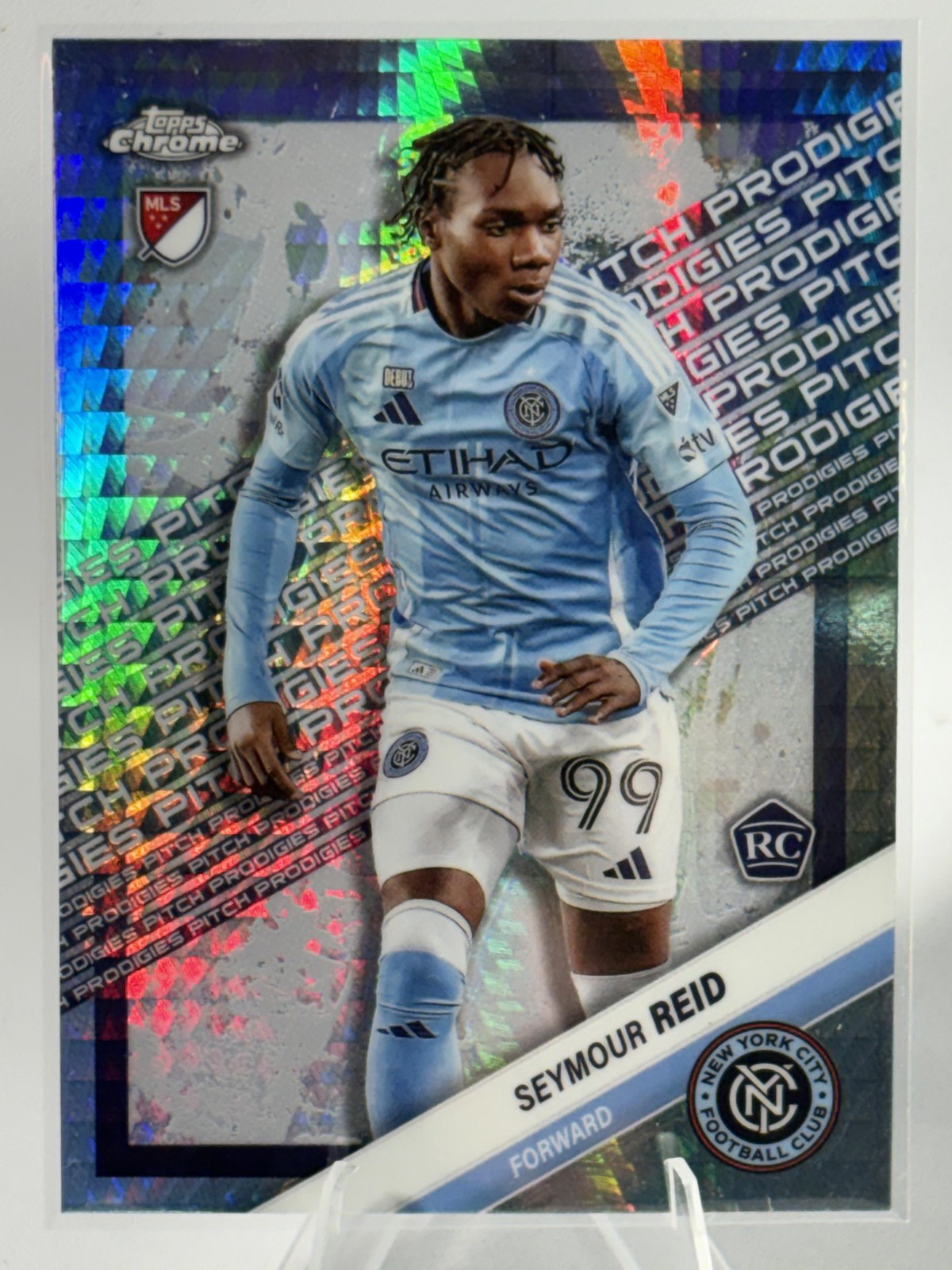2025 Topps Chrome MLS #196 Seymour Reid Refractor
