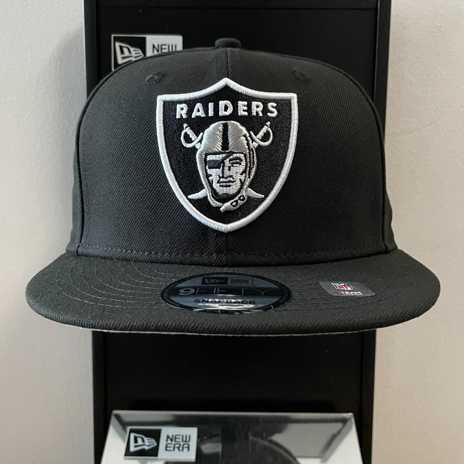 NFL – Las Vegas Raiders 9FIFTY Adjustable Snap-Back New Era Cap – Black