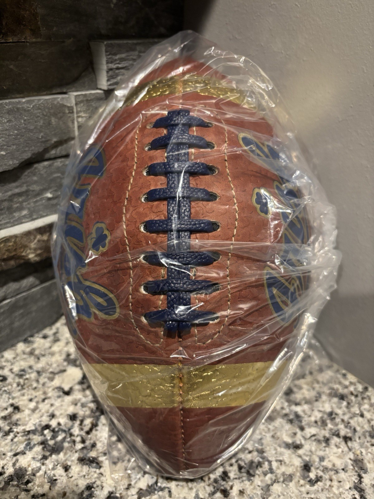 Notre Dame Fighting Irish Limited Edition Shamrock Collectors Football