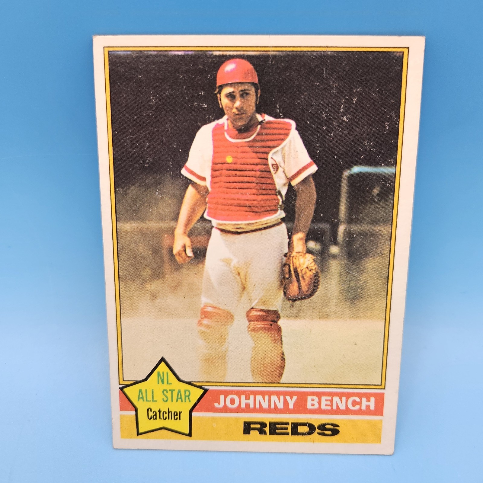 1976 Topps Baseball #300 Johnny Bench HOF Cincinnati Reds READ