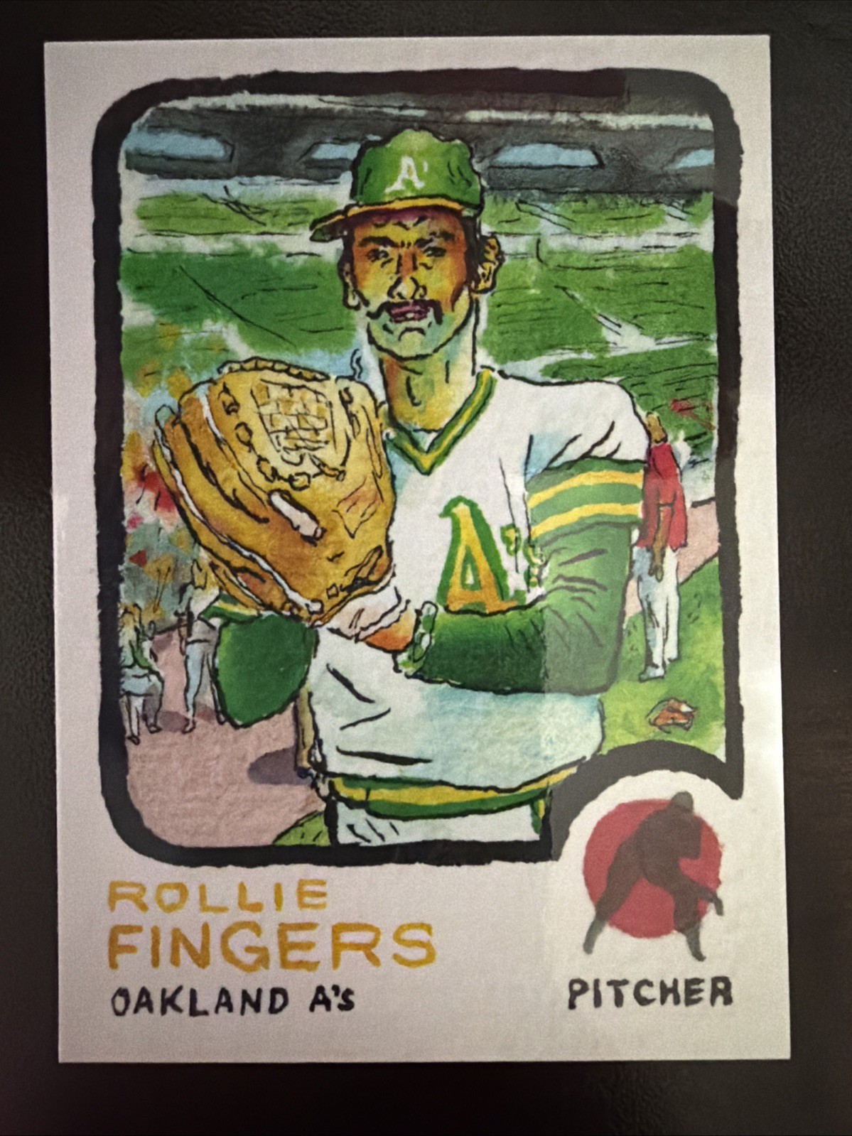 Rollie Fingers 1973 – 2025 Topps Shoebox Treasures Baseball Card #52 Athletics