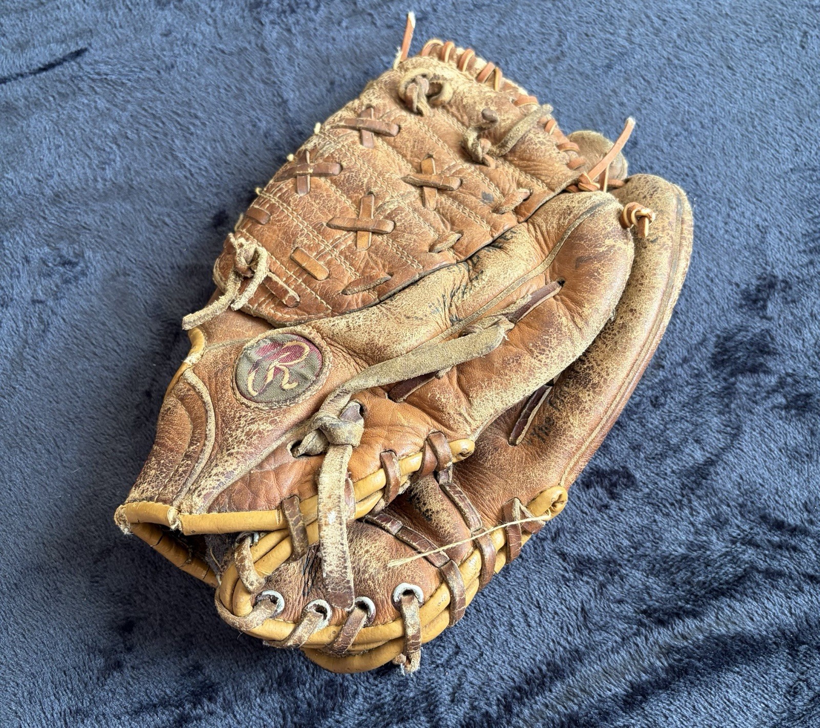 Rawlings Reggie Jackson Vintage Baseball Glove Mitt Collector’s Item Rare Decor