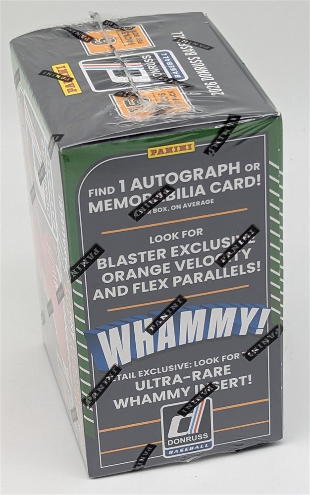 Factory Sealed Blaster Box 2026 Panini Donruss Baseball Cards