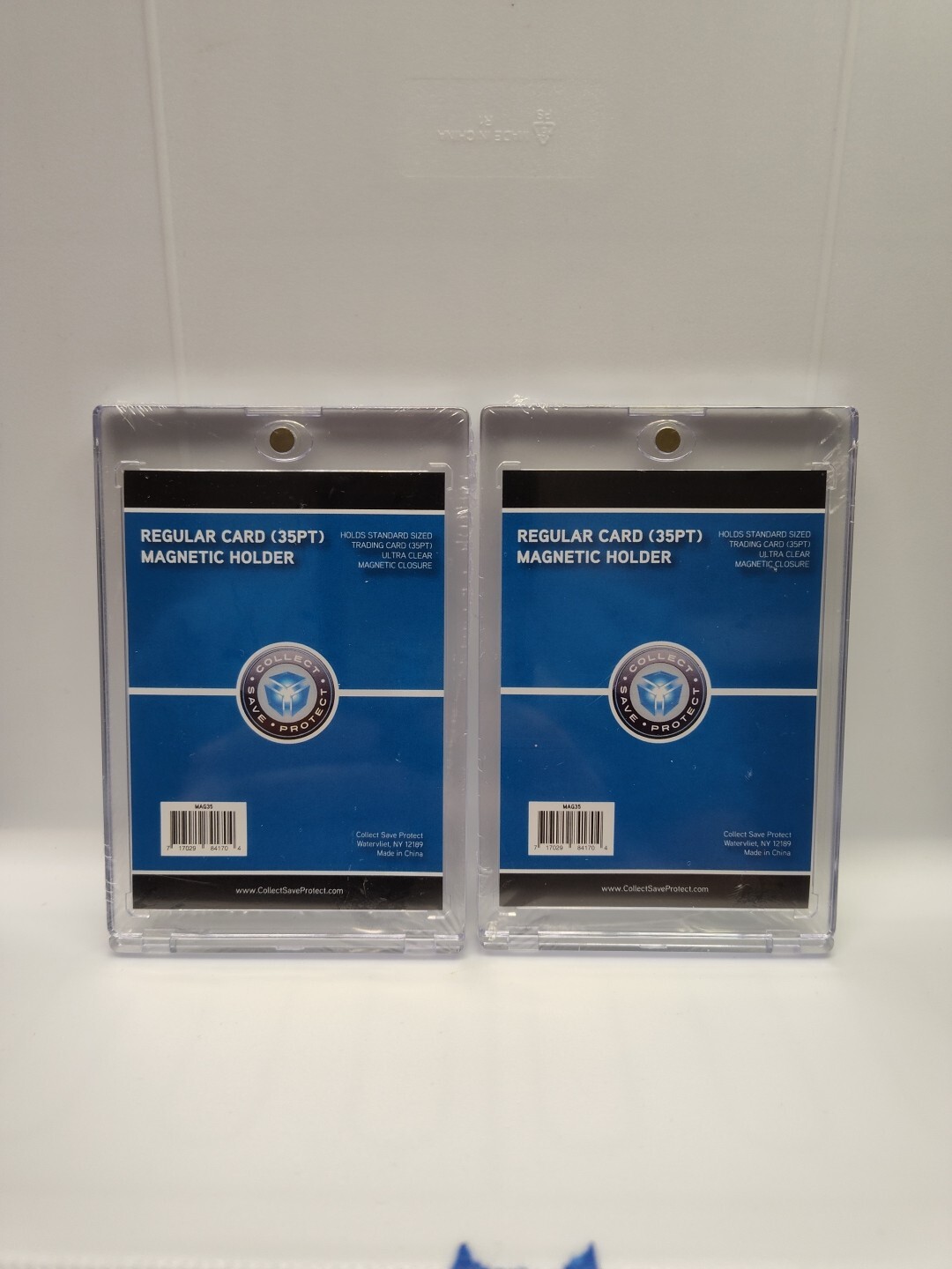 💥QTY 2 NEW COLLECT*SAVE*PROTECT MAGNETIC One-Touch 35pt Trading Card Holders