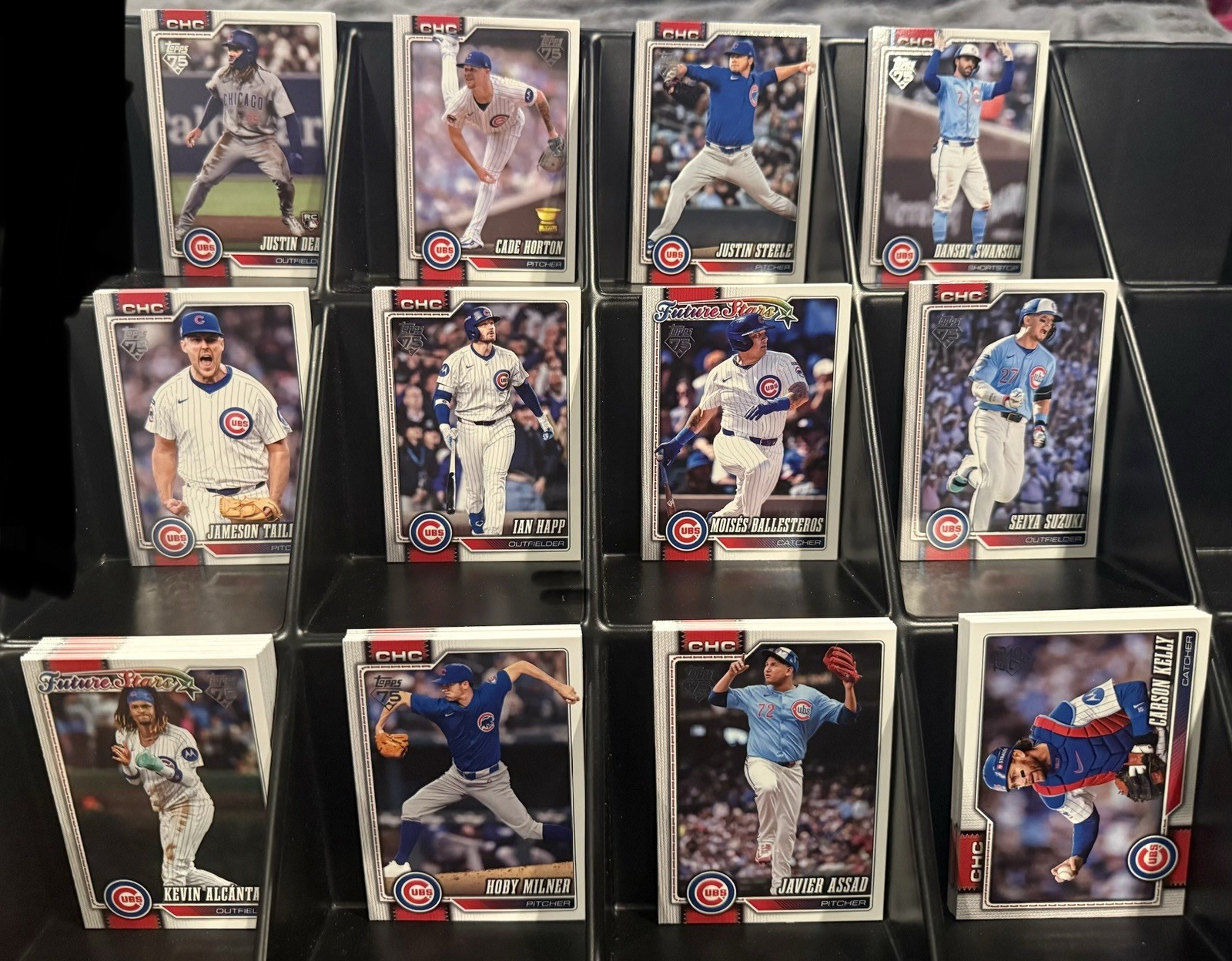 2026 Topps Series 2 CHICAGO CUBS Complete Team Set of 12 Cards