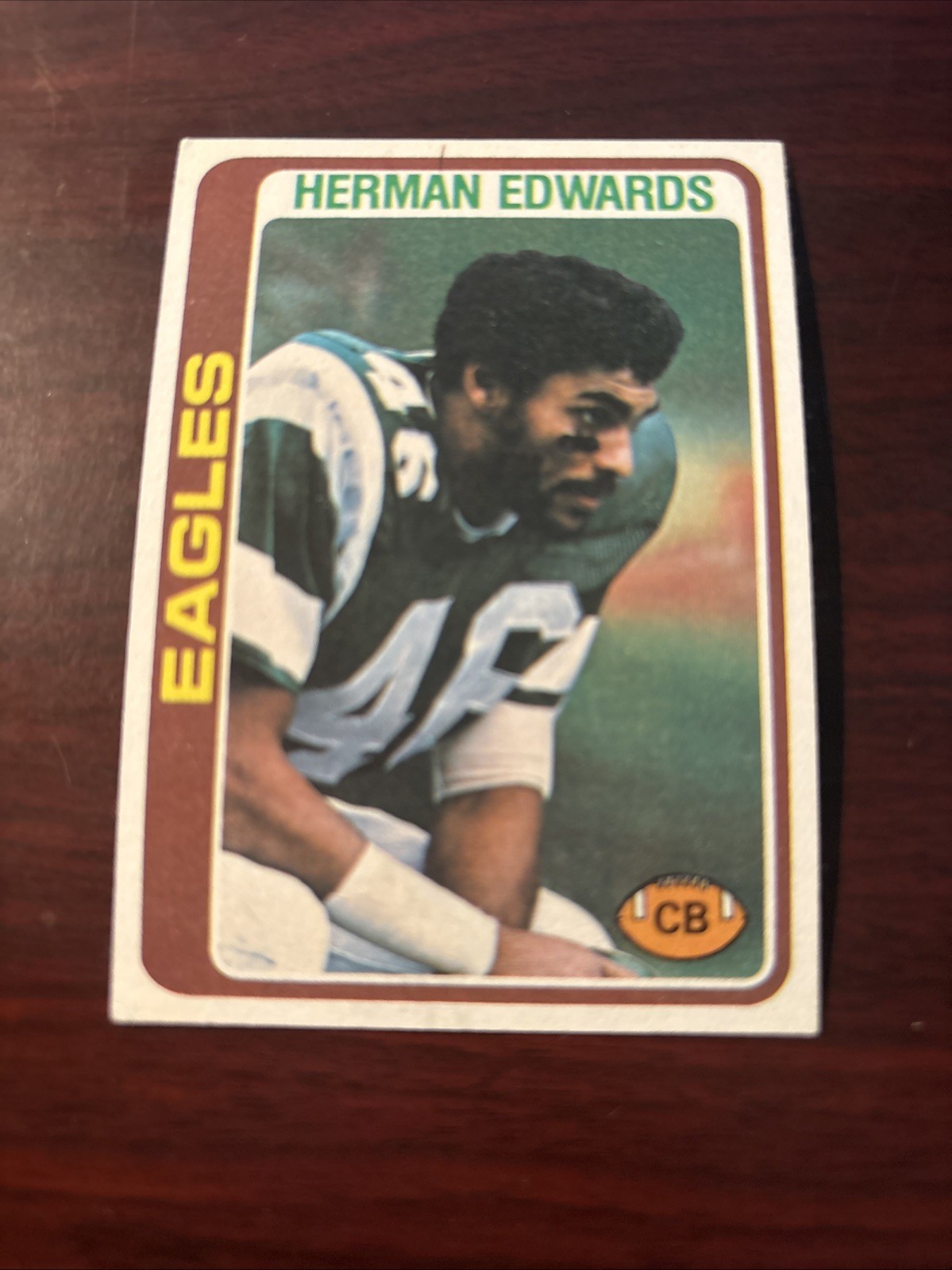 1978 Topps – Herman Edwards #404 RC Rookie Philadelphia Eagles San Diego State