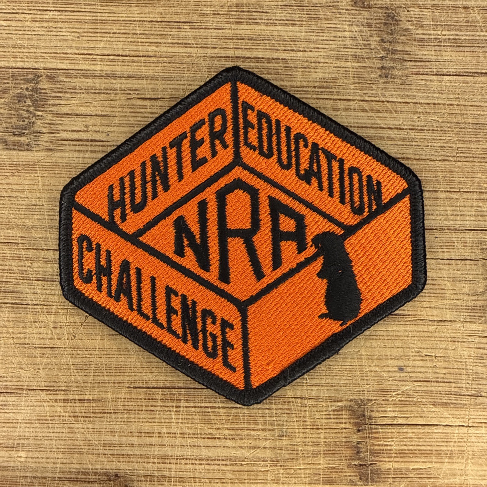 NRA Hunter Education Challenge Varmint 4×3.5in Embroidered Patch