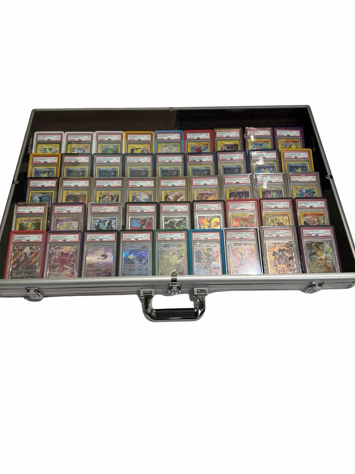 Standard/Jewlery Display Case Card Riser Stands – Holds Slabs and more! 30 Count