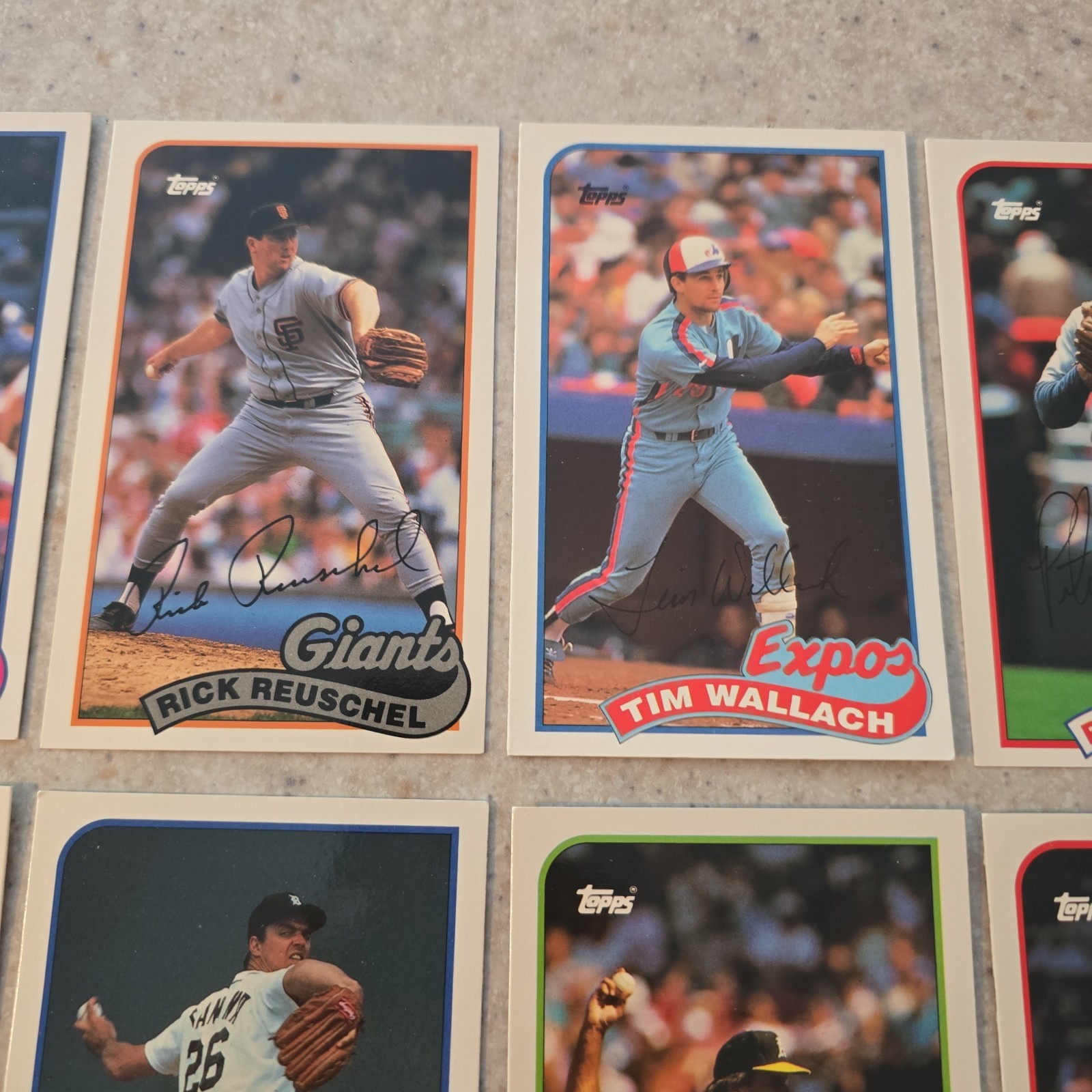 1989 Topps Talking Baseball Disk Singles Your Choice