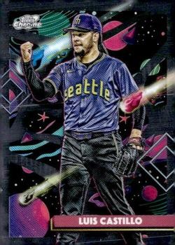 Luis Castillo 2025 Topps Chrome Cosmic #121 Seattle Mariners
