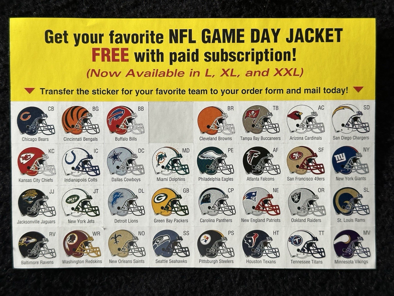 SPORTS ILLUSTRATED NFL HELMET LOGO STICKER SHEET 1×1 INCH 96% COMPLETE 31 TEAMS