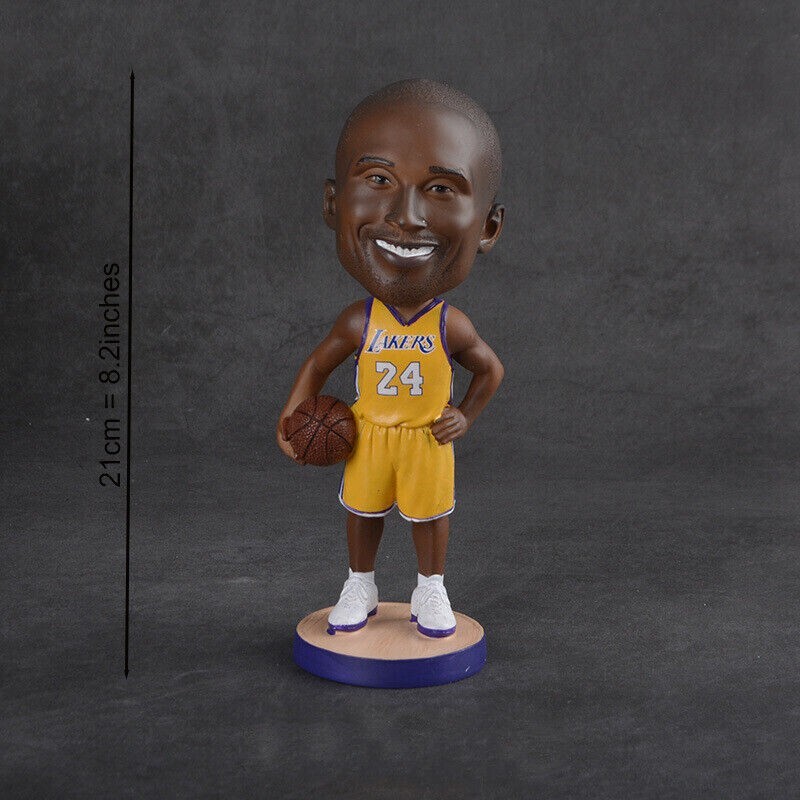 Los Angeles Laker #24 Kobe Bryant Bobble Heads Action Figure Toy Gift USA Seller