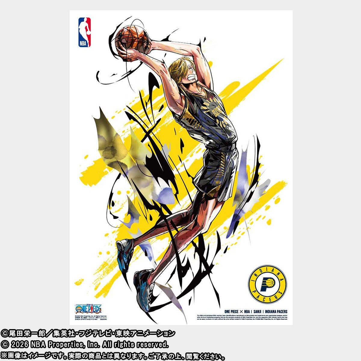 Pre-order ONE PIECE NBA Mini Poster Set 10 Sheets Limited Japan Official limited