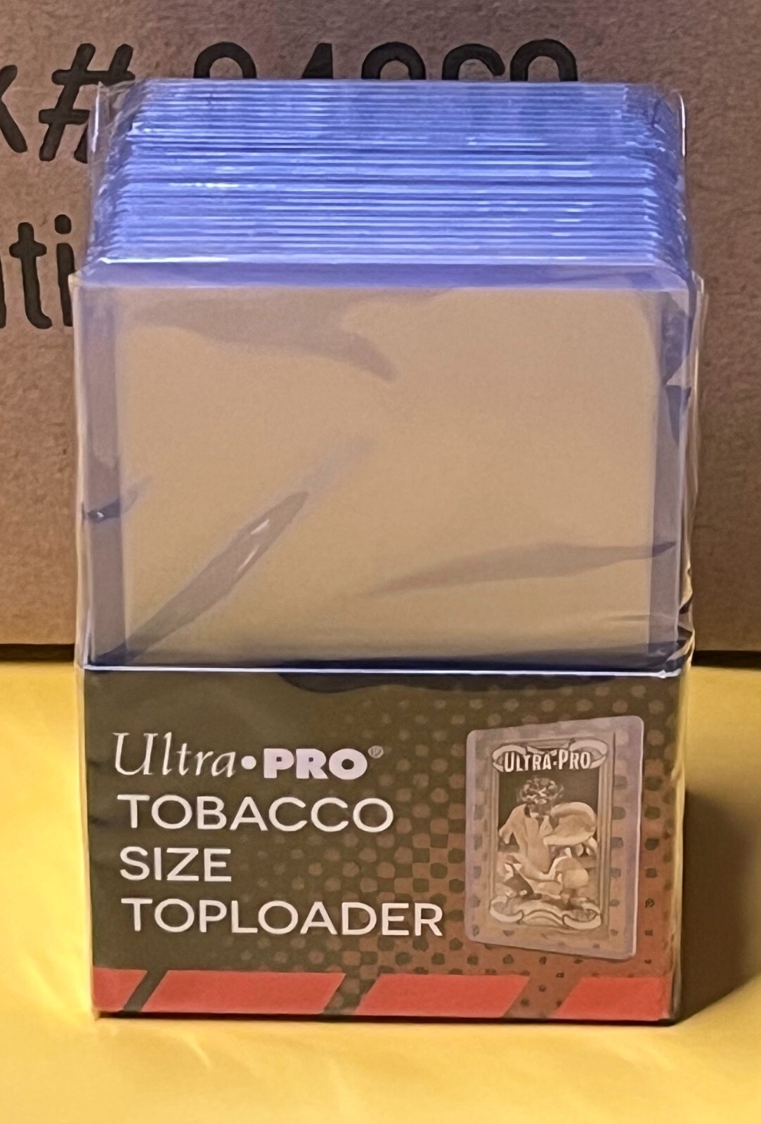 Pack of 25 Ultra PRO 2″ x 3″ Tobacco Toploaders Allen Ginter Mini Cigar