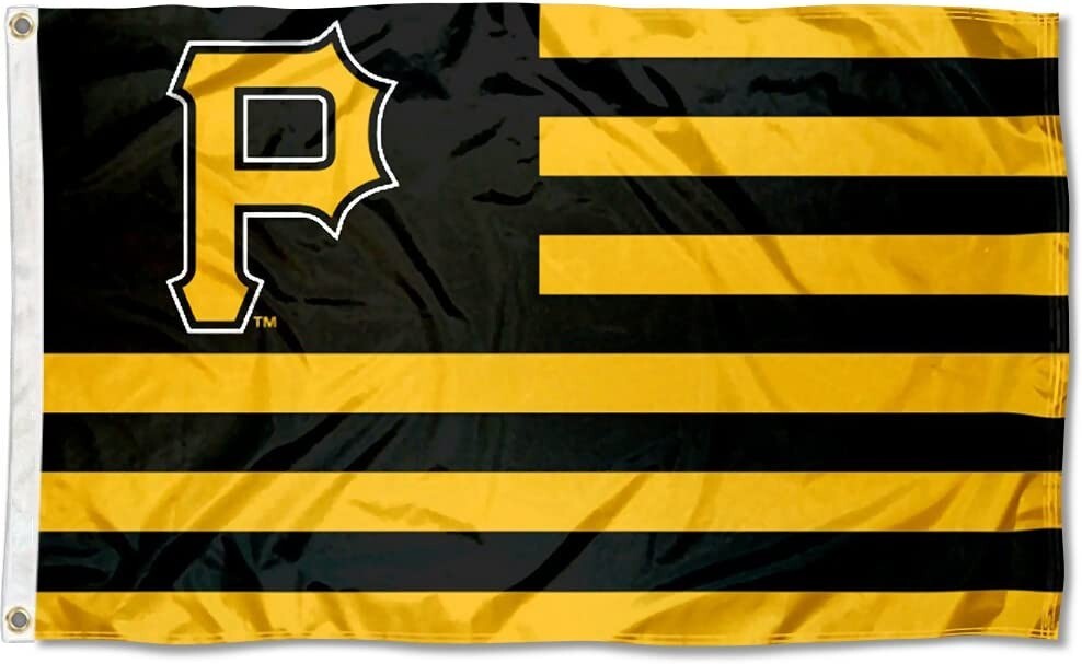 Pittsburgh Pirates 3×5 ft Flag Banner MLB Baseball Champions Free Shipping
