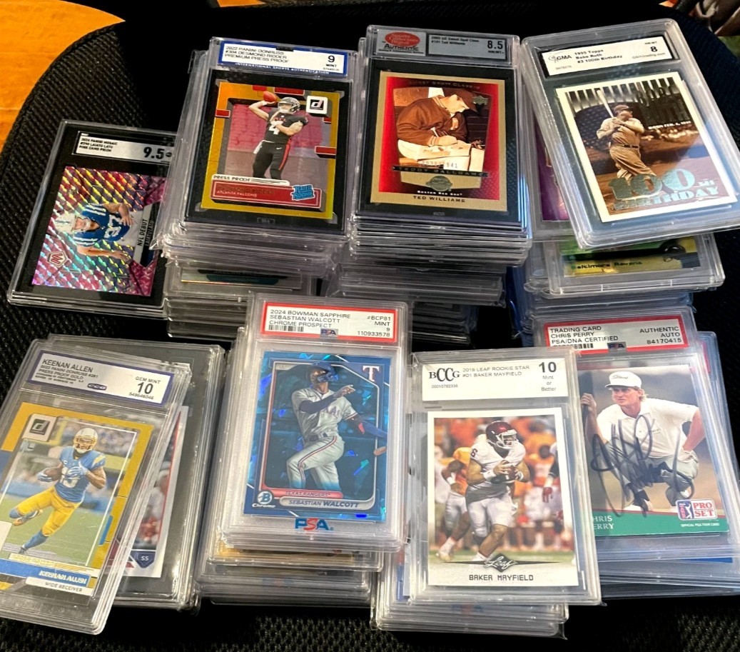 Multi Sport Mystery Box. 1 Graded, Auto, Patch, #ed Football Baseball Basketball