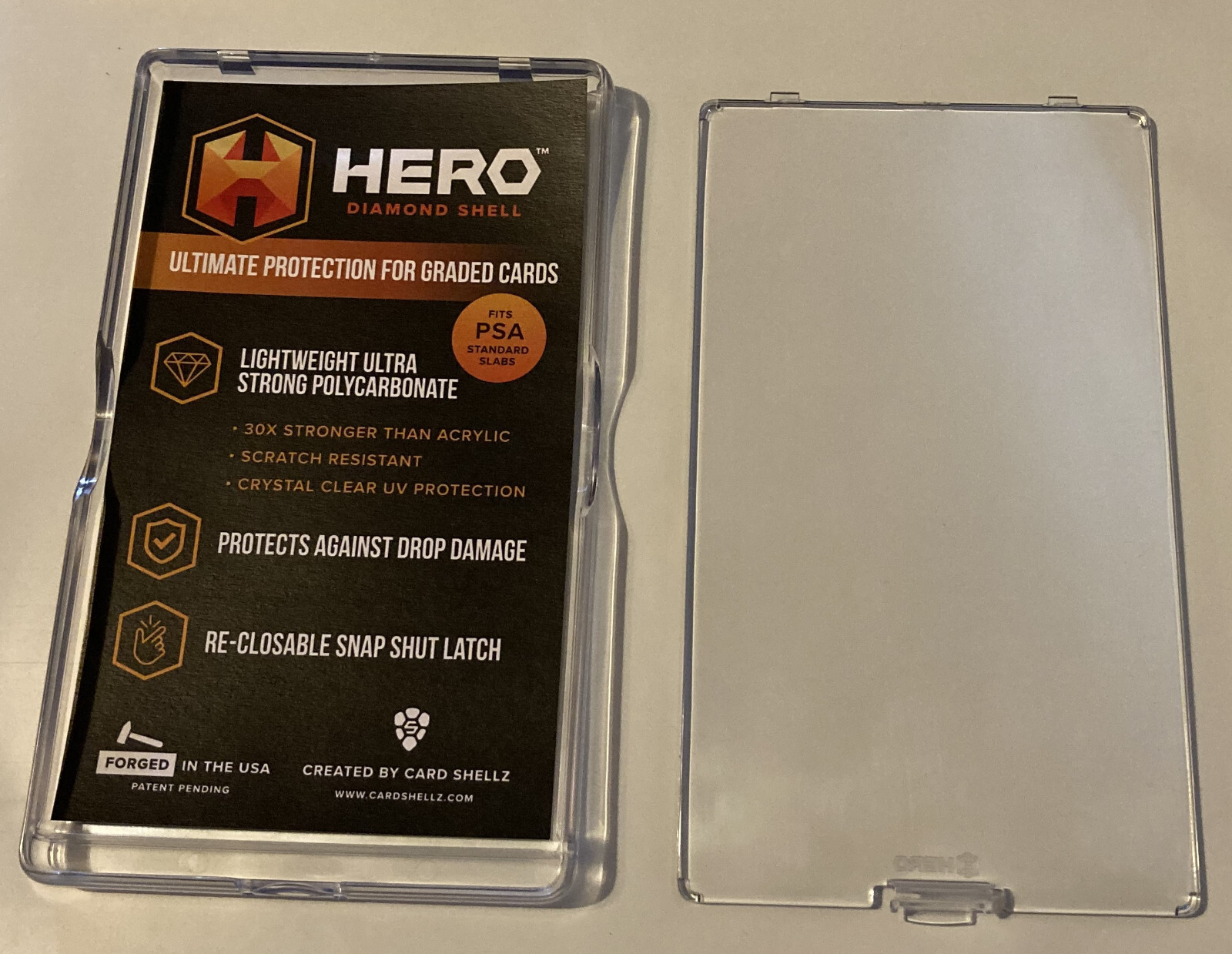 HERO Diamond Shell for Modern Standard PSA Slabs Lot of 5 Holders