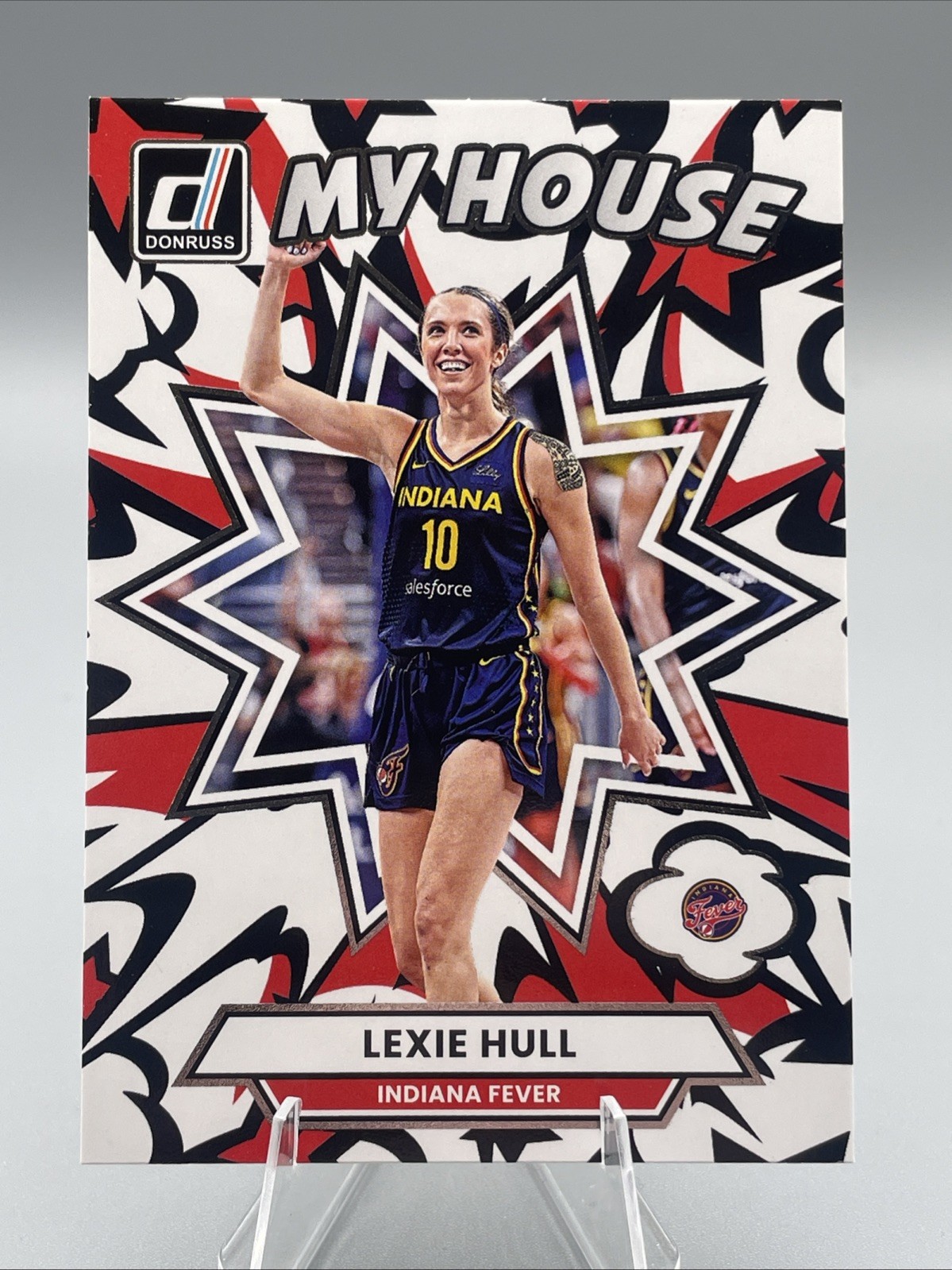 2025 WNBA Panini Donruss – Lexie Hull #10 My House – Indiana Fever