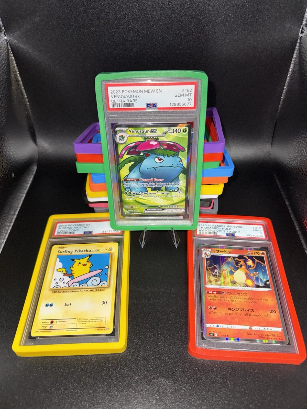 PSA Graded Card Slab Protector Silicone Bumper Case Guard Sleeve Pokemon Sports