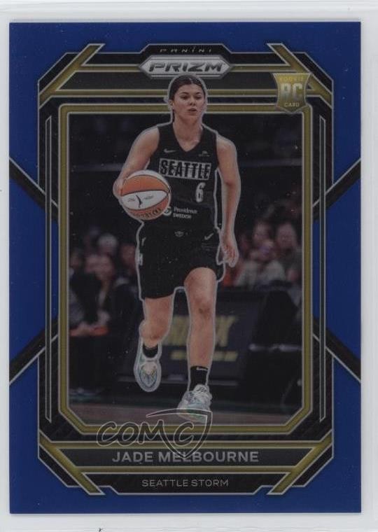 2023 Panini Prizm WNBA Blue Prizm /175 Jade Melbourne #131 Rookie RC nd3