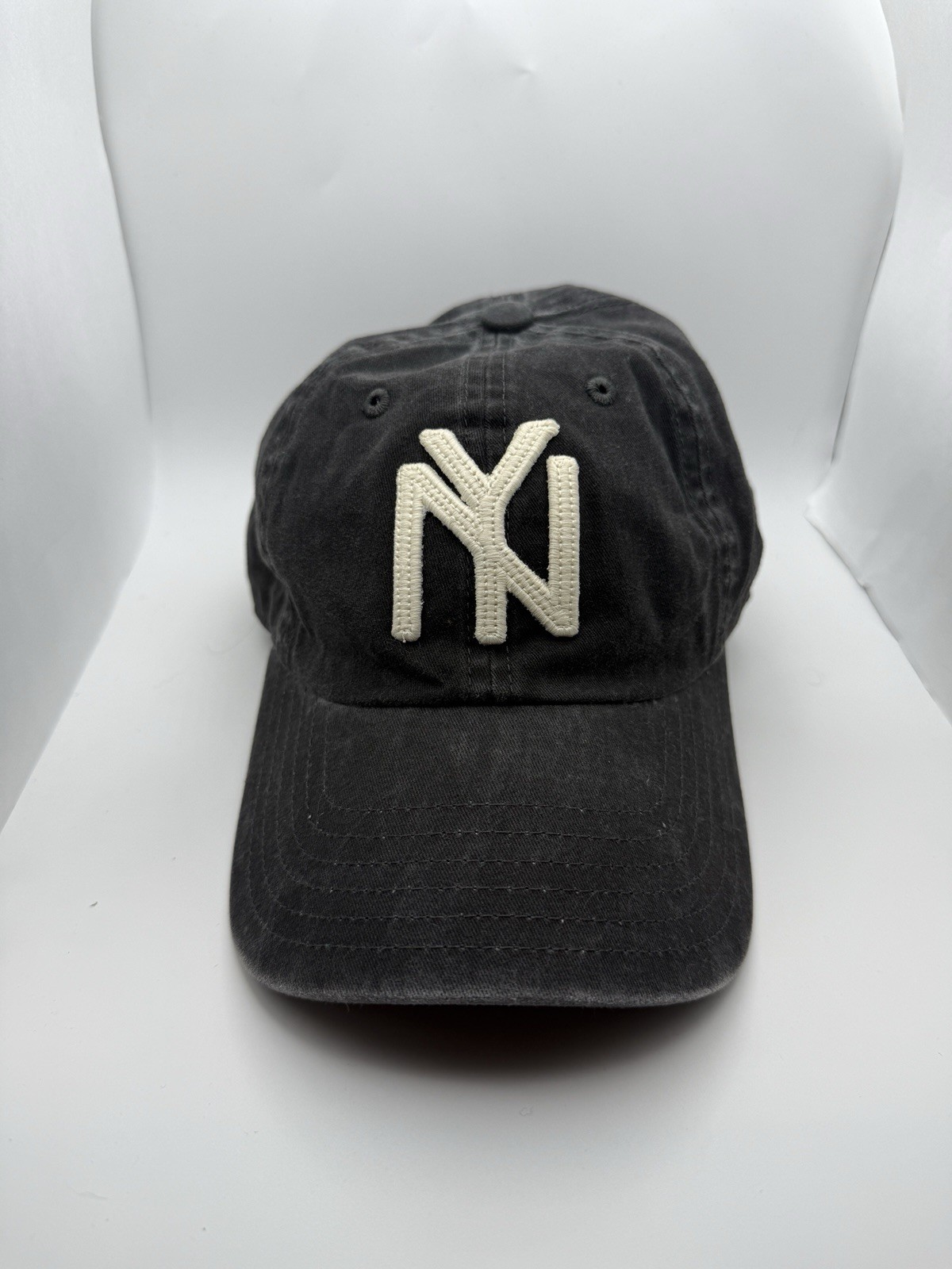 New York Black Yankees Hat Mens Strapback Gray American Needle Cap Negro Leagues
