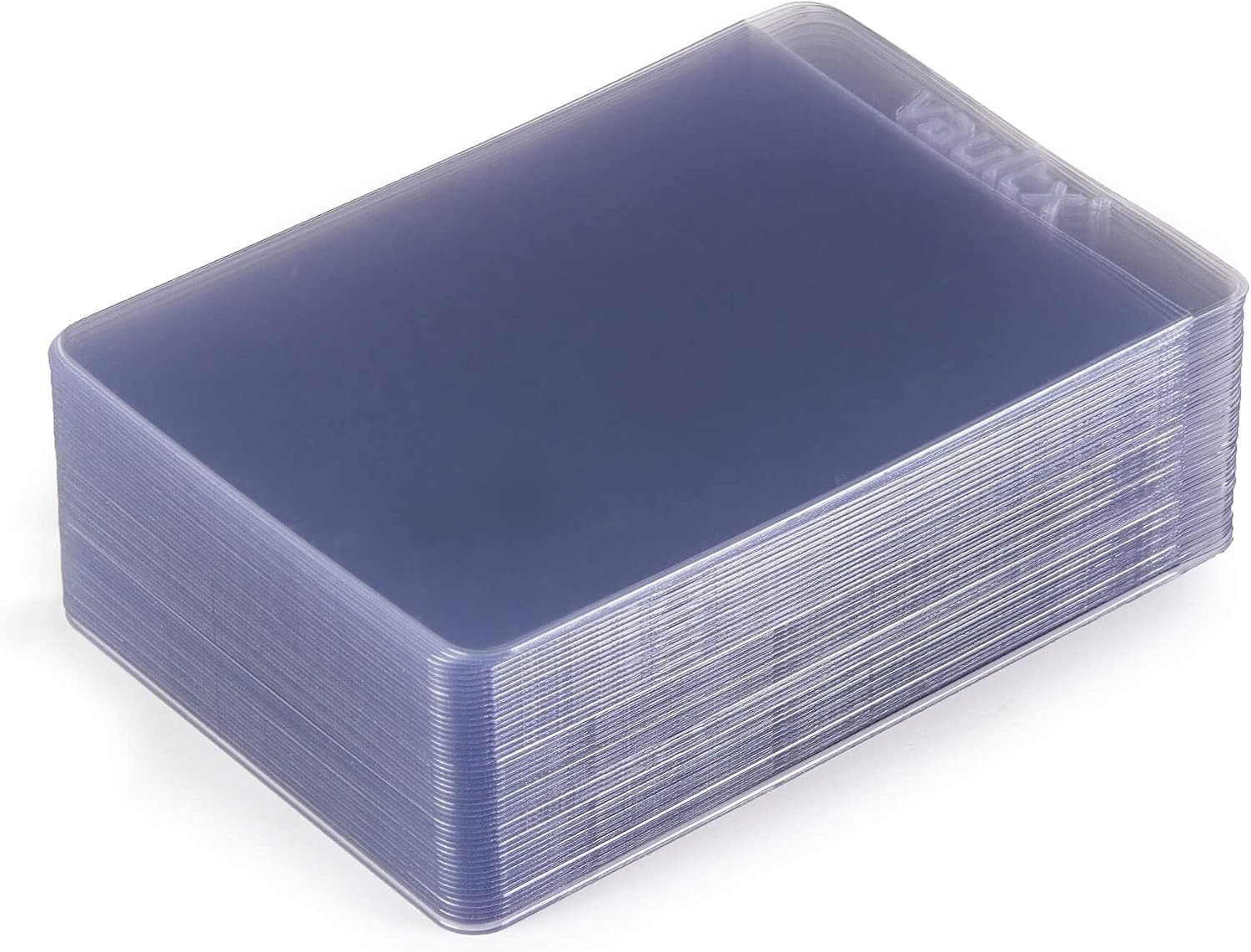 Semi-Rigid Trading Card Holders 200 Pack – Clear Plastic