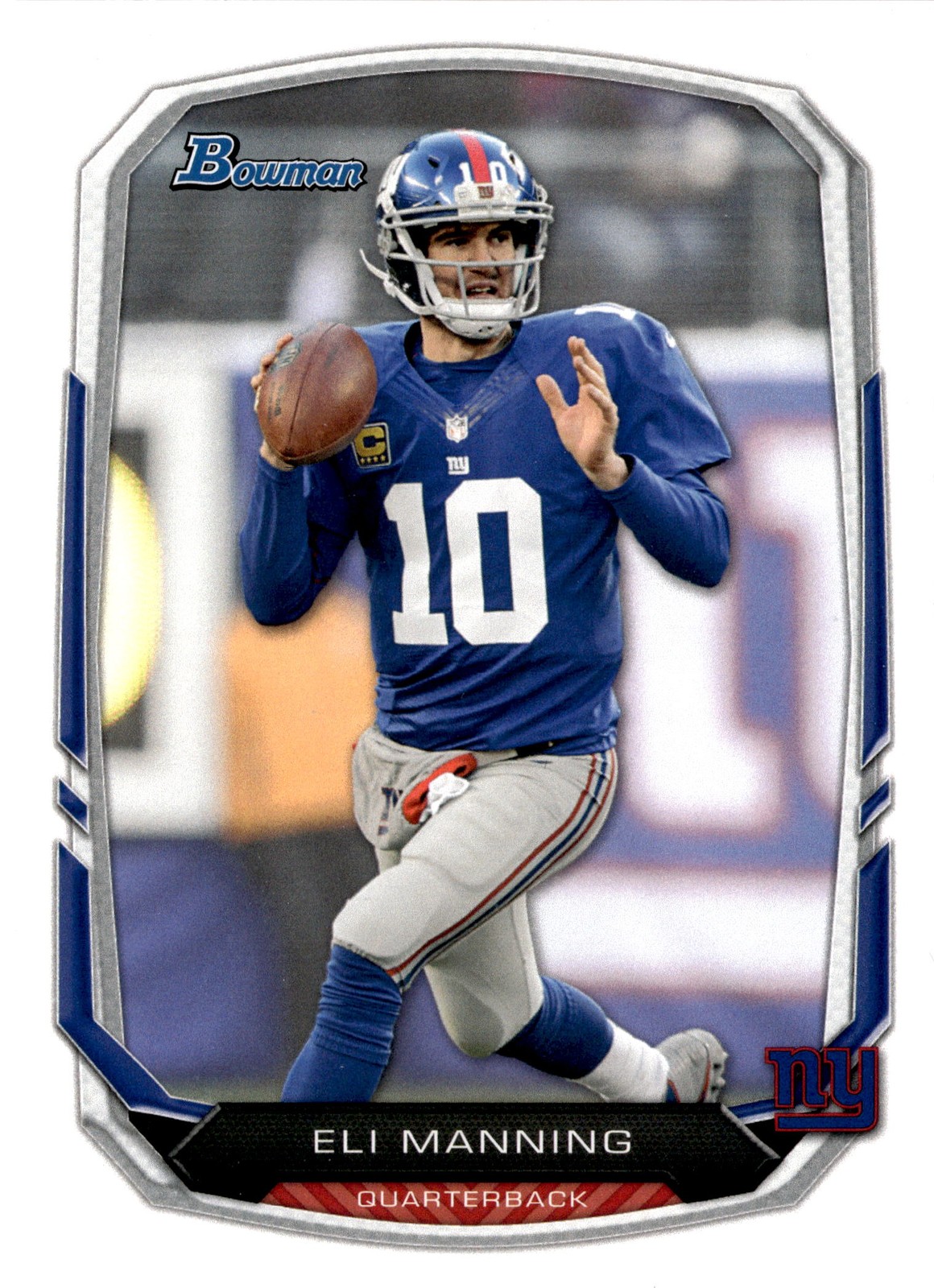 2013 Bowman #10 Eli Manning (AB)