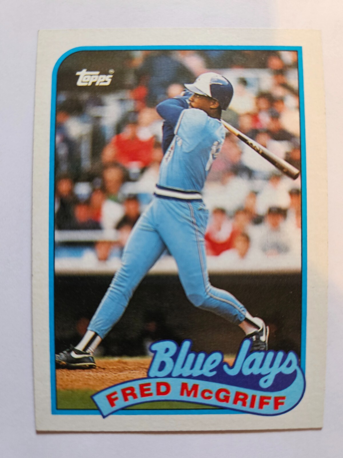 1989 TOPPS FRED MCGRIFF #745 NM