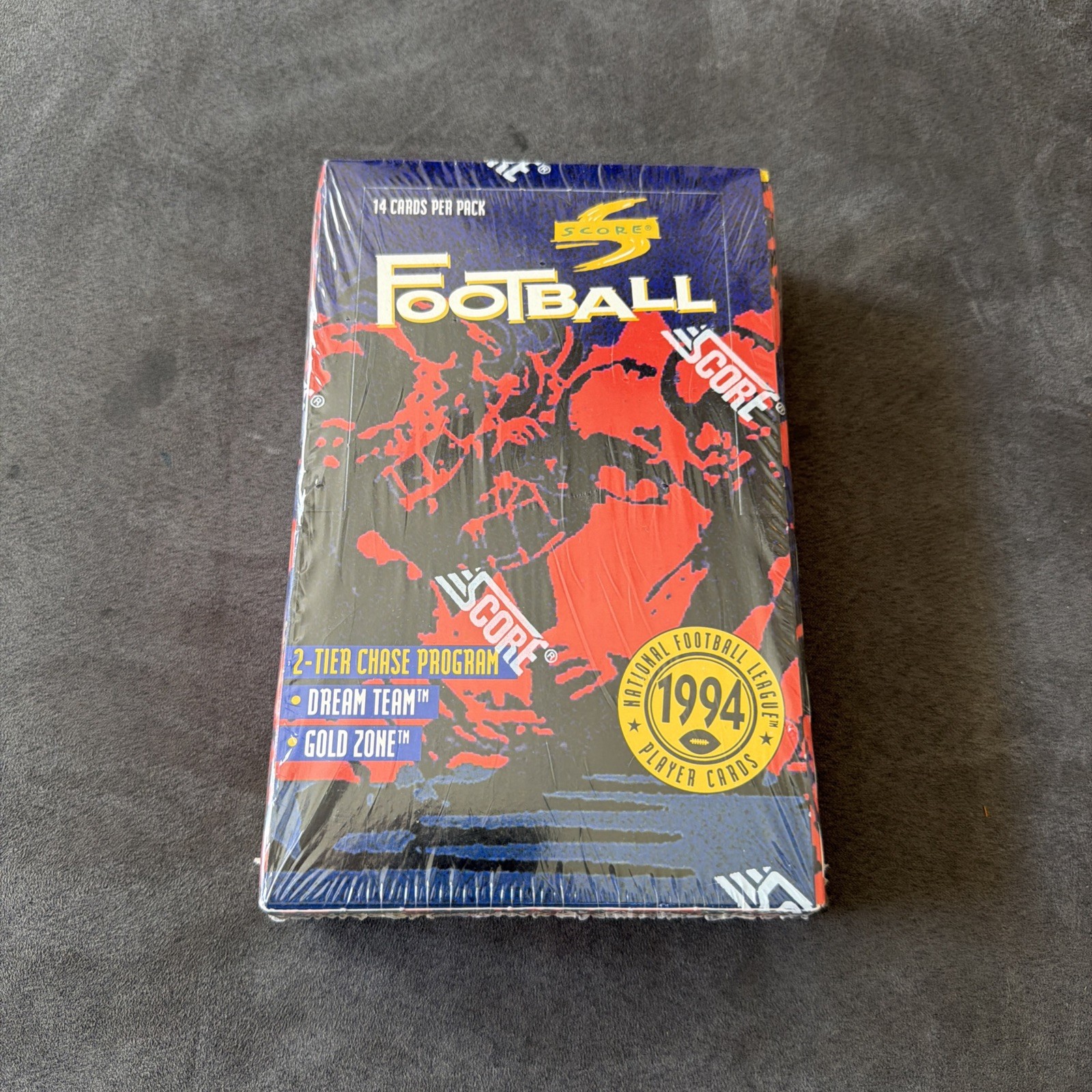 1994 Score Factory Sealed Football NFL Box – 36 packs