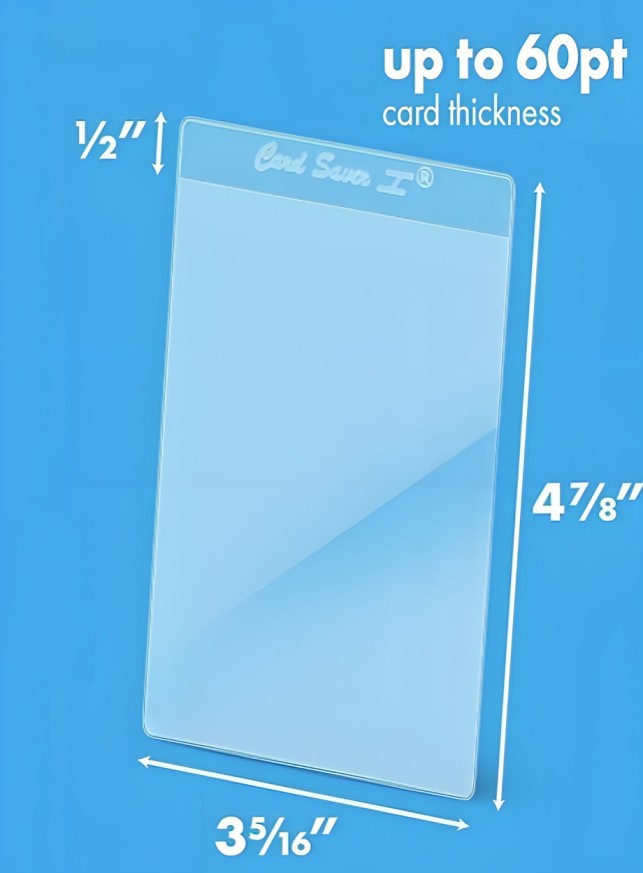 40 PCS 3⅜″ × 4⅞″ Semi Rigid Card Holders💎PSA / Grading Submission Trading Card