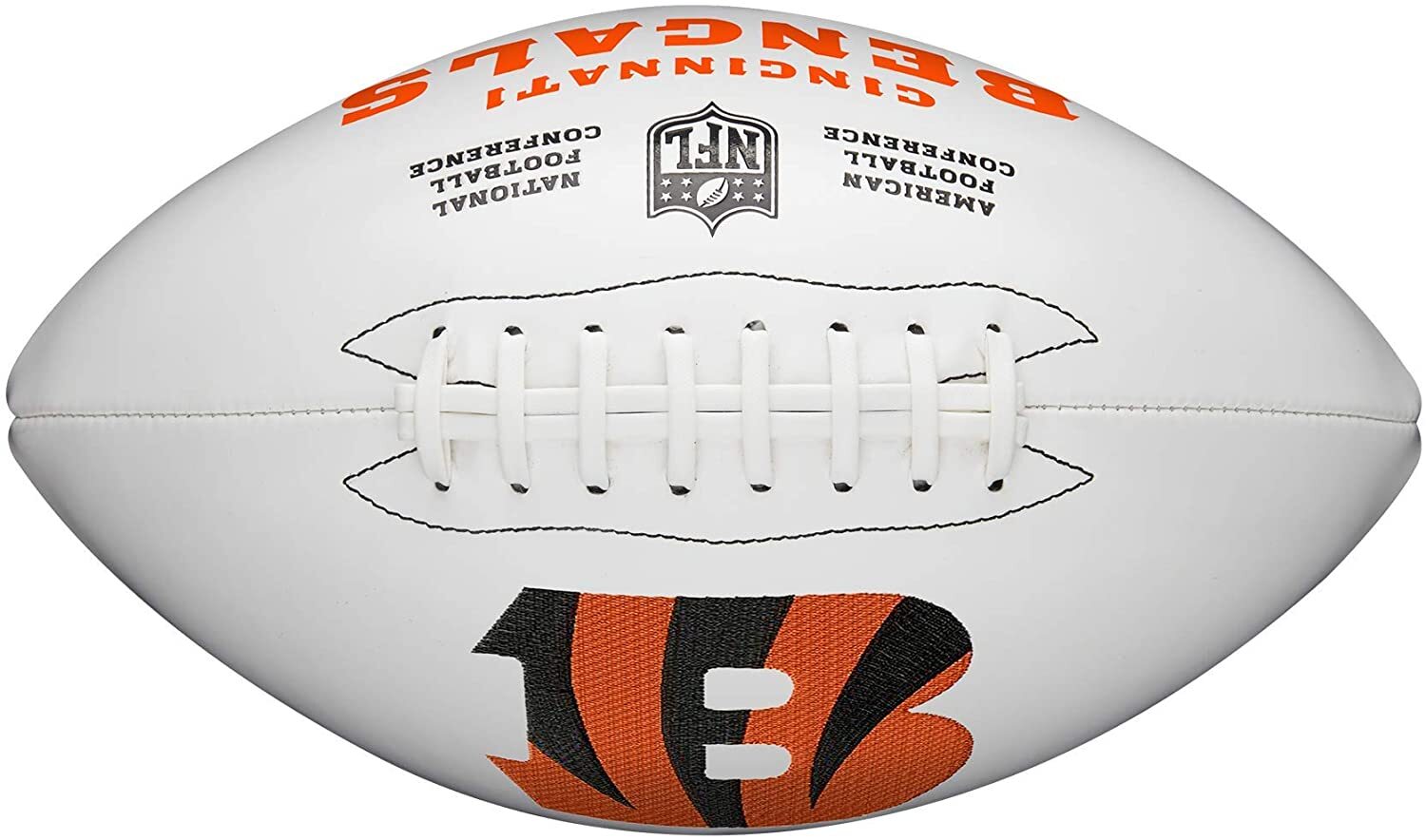 Cincinnati Bengals Full Size Official Autograph Signature Series White Football