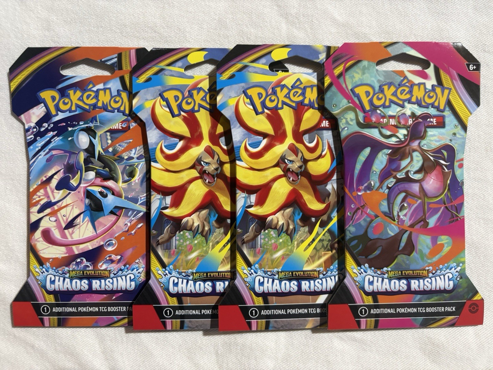 Pokemon TCG: Mega Evolution Chaos Rising Sleeved Booster Pack