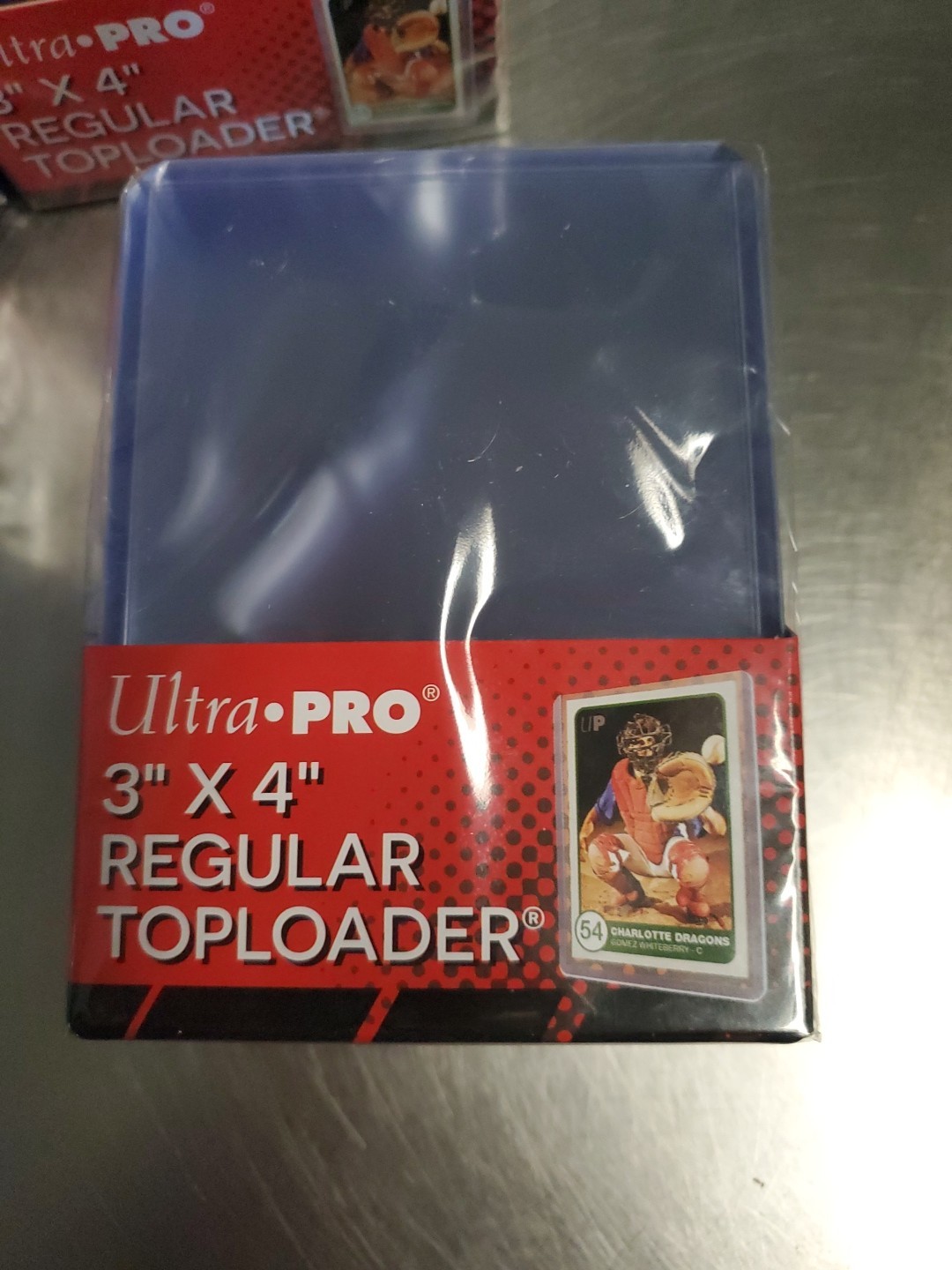Ultra Pro 3X4 Regular Toploaders 35pt 4 Packs of 25 for Regular Cards, 100 total